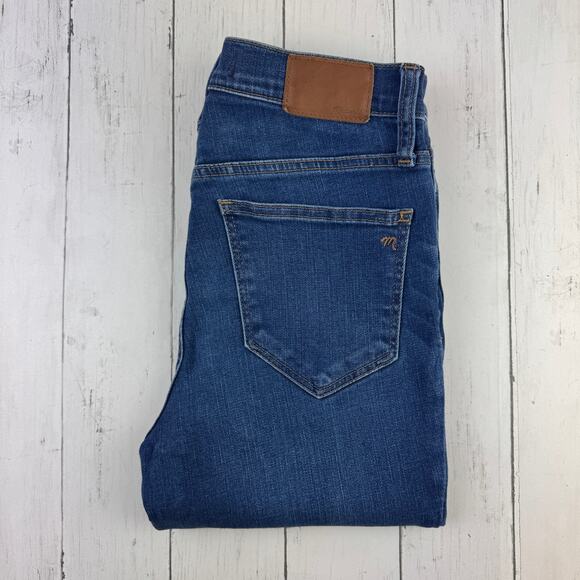 Madewell Jansen Wash Roadtripper High Rise Stretch Skinny Jeans Size 26 - Picture 14 of 16